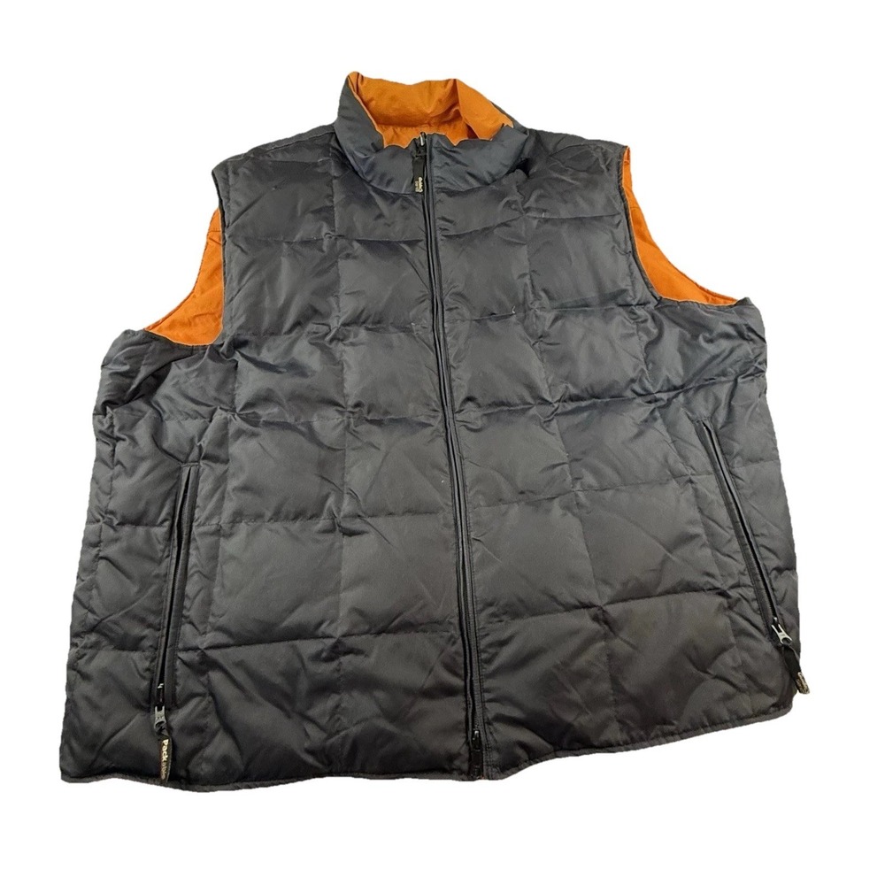 Guide Series Vest Men's Size XL Goose Down Full Zip Puffer Reversible